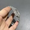 973c19c7276ce8258bed768327b34f2b 0069 Patek Nautilus 5711 40mm Plain White Dial 2 Rows Stone Bezel Small Stone Case & Band