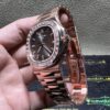 0010 Patek Philippe Nautilus 5711 40mm Rose Gold Baguette Bezel