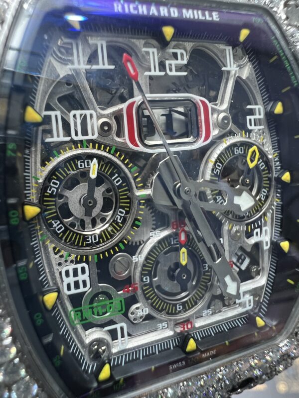 0036 Richard Mille RM011-03 43mm Yellow Band
