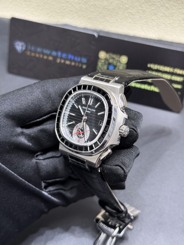 0147 black baguette bezel