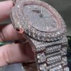 fa2ae98ec7ea72e55d0bad0eed98fb1f 0007 Patek Nautilus 5711 40mm Rose Gold Baguette Dial Big Stone Bezel & Case Big Stone Band